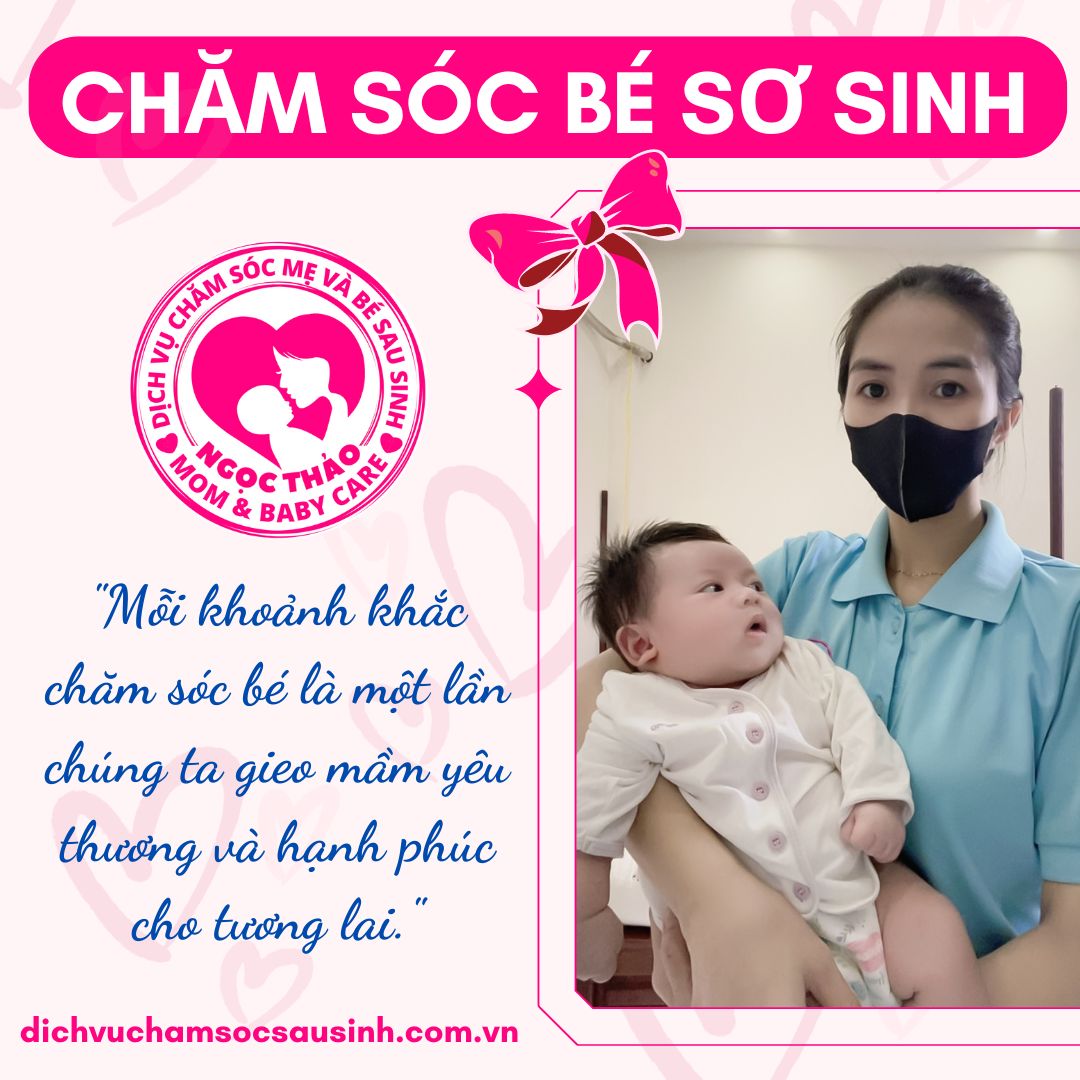 Chăm sóc bé sơ sinh chuẩn y khoa